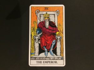 大アルカナ皇帝のカード